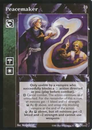 Peacemaker VTES Legacies of Blood Singles Peacemaker VTES Legacies of Blood Singles