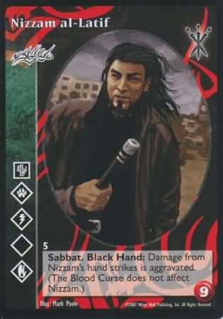 Nizzam al Latif VTES Sword of Caine Nizzam al Latif VTES Sword of Caine