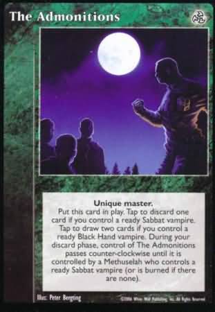 The Admonitions The Admonitions