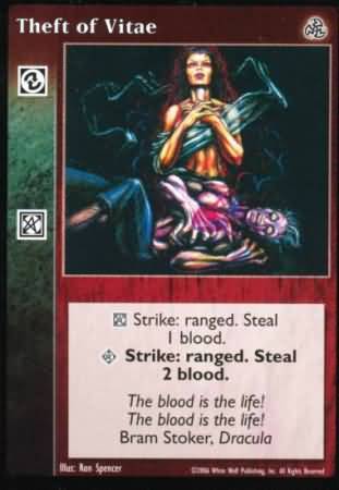Theft of Vitae Theft of Vitae