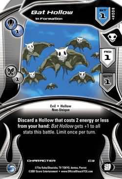Bat Hollow In Formation C3 Common Bat Hollow In Formation C3 Common