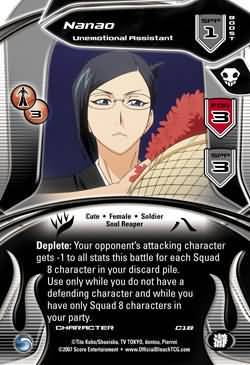 Nanao Unemotional Assistant C18 Common Bleach Seireitei Singles Nanao Unemotional Assistant C18 Common Bleach Seireitei Singles