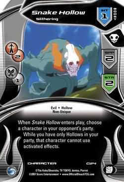 Snake Hollow Slithering C24 Common Bleach Seireitei Singles Snake Hollow Slithering C24 Common Bleach Seireitei Singles