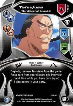 Tatsufusa Third Seat of Squad 8 C25 Common Bleach Seireitei Singles Tatsufusa Third Seat of Squad 8 C25 Common Bleach Seireitei Singles