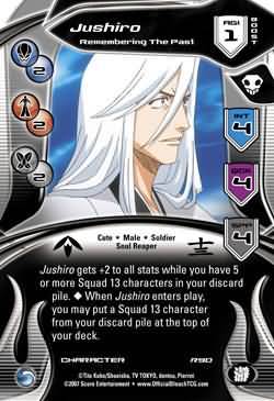 Jushiro Remembering The Past R90 Rare Bleach Seireitei Singles Jushiro Remembering The Past R90 Rare Bleach Seireitei Singles