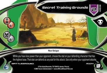 Secret Training Grounds R104 Rare Bleach Seireitei Singles Secret Training Grounds R104 Rare Bleach Seireitei Singles