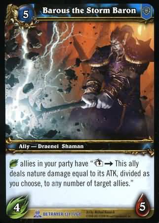 Barous the Storm Baron 131 264 Rare Barous the Storm Baron 131 264 Rare