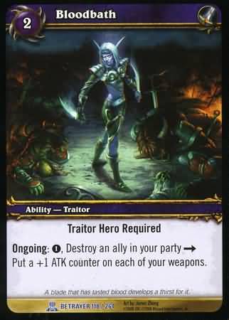 Bloodbath 118 264 Rare WoW Servants of the Betrayer Bloodbath 118 264 Rare WoW Servants of the Betrayer