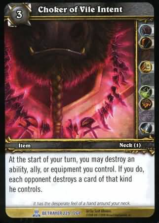 Choker of Vile Intent 229 264 Rare Choker of Vile Intent 229 264 Rare