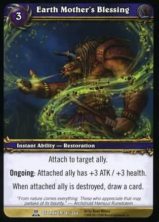Earth Mother s Blessing 38 264 Common WoW Servants of the Betrayer Earth Mother s Blessing 38 264 Common WoW Servants of the Betrayer