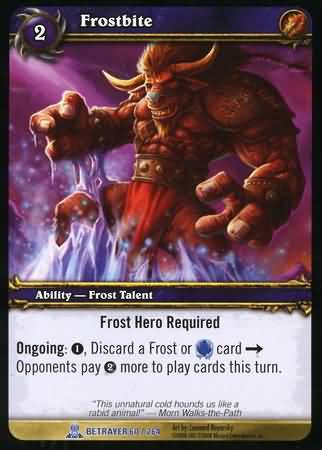 Frostbite 60 264 Rare WoW Servants of the Betrayer Frostbite 60 264 Rare WoW Servants of the Betrayer