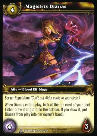 Magistrix Dianas 200 264 Common WoW Servants of the Betrayer Magistrix Dianas 200 264 Common WoW Servants of the Betrayer