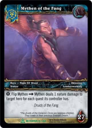 Mythen of the Fang 14 264 Uncommon WoW Servants of the Betrayer Mythen of the Fang 14 264 Uncommon WoW Servants of the Betrayer
