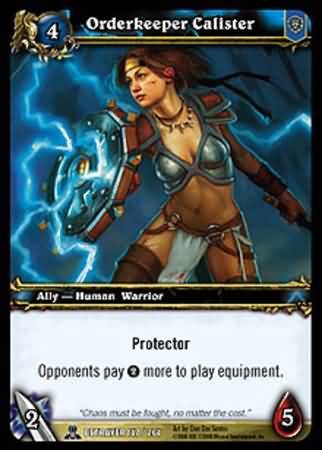 Orderkeeper Calister 147 264 Common WoW Servants of the Betrayer Orderkeeper Calister 147 264 Common WoW Servants of the Betrayer
