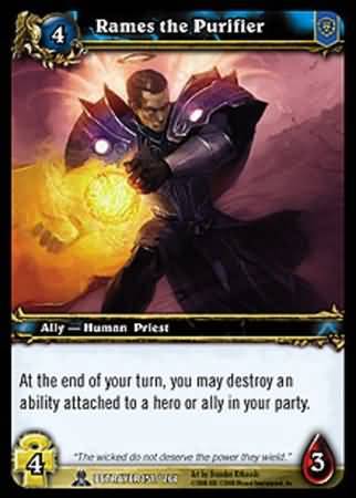 Rames the Purifier 151 264 Common WoW Servants of the Betrayer Rames the Purifier 151 264 Common WoW Servants of the Betrayer
