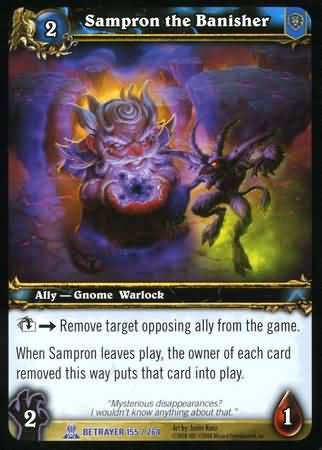 Sampron the Banisher 155 264 Rare WoW Servants of the Betrayer Sampron the Banisher 155 264 Rare WoW Servants of the Betrayer