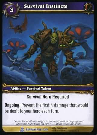 Survival Instincts 56 264 Rare WoW Servants of the Betrayer Survival Instincts 56 264 Rare WoW Servants of the Betrayer