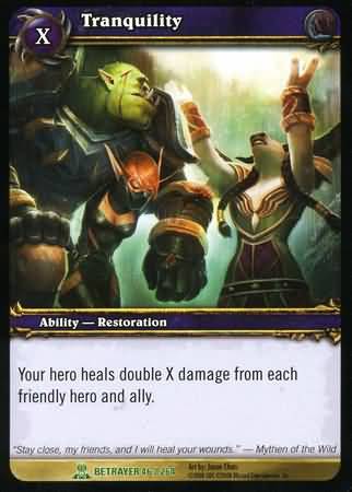 Tranquility 46 264 Uncommon WoW Servants of the Betrayer Tranquility 46 264 Uncommon WoW Servants of the Betrayer