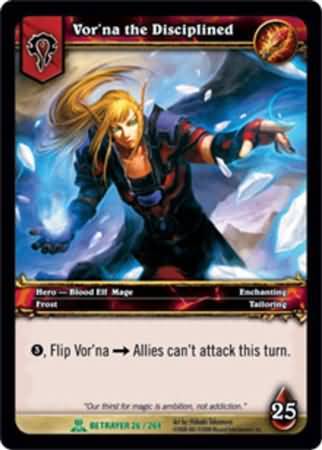 Vor na the Disciplined 26 264 Uncommon WoW Servants of the Betrayer Vor na the Disciplined 26 264 Uncommon WoW Servants of the Betrayer