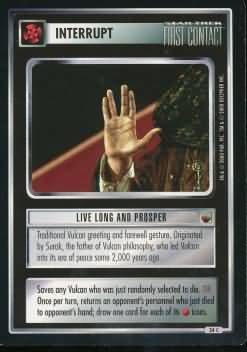 Live Long and Prosper Live Long and Prosper