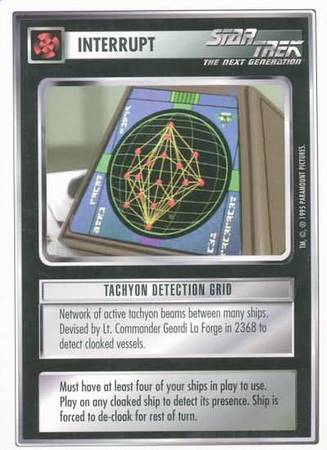 Tachyon Detection Grid Tachyon Detection Grid