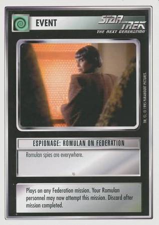 Espionage Federation on Klingon Espionage Federation on Klingon