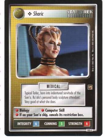 Sharic Star Trek The Motion Pictures Singles Sharic Star Trek The Motion Pictures Singles