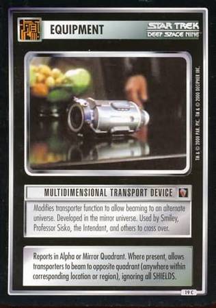 Multidimensional Transport Device Star Trek Mirror Mirror Singles Multidimensional Transport Device Star Trek Mirror Mirror Singles