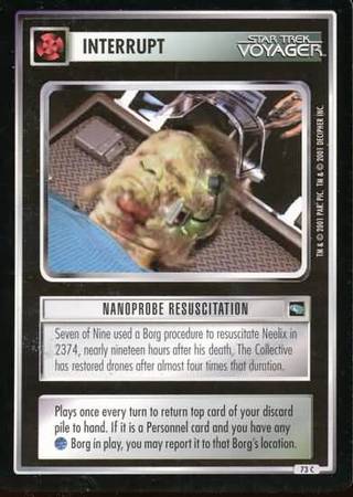 Nanoprobe Resuscitation Star Trek Voyager Singles Nanoprobe Resuscitation Star Trek Voyager Singles
