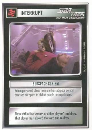 Subspace Schism Subspace Schism