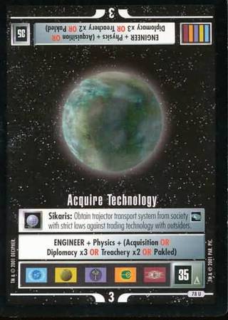 Acquire Technology Star Trek Voyager Singles Acquire Technology Star Trek Voyager Singles