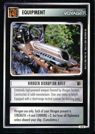 Hirogen Disruptor Rifle Hirogen Disruptor Rifle