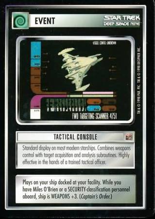 Tactical Console Star Trek The Dominion Singles Tactical Console Star Trek The Dominion Singles
