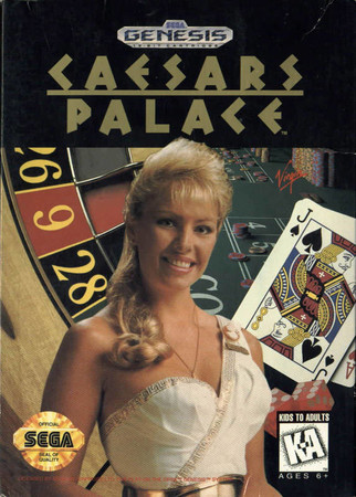 Caesar s Palace Sega Genesis Caesar s Palace Sega Genesis