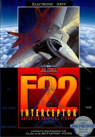 F 22 Interceptor Sega Genesis F 22 Interceptor Sega Genesis
