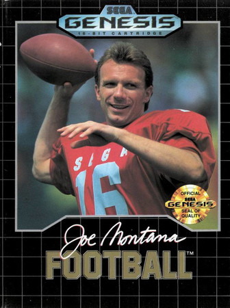 Joe Montana Football Sega Genesis Sega Genesis Joe Montana Football Sega Genesis Sega Genesis