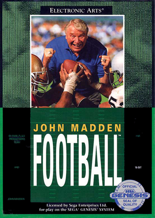 John Madden Football Sega Genesis Sega Genesis John Madden Football Sega Genesis Sega Genesis