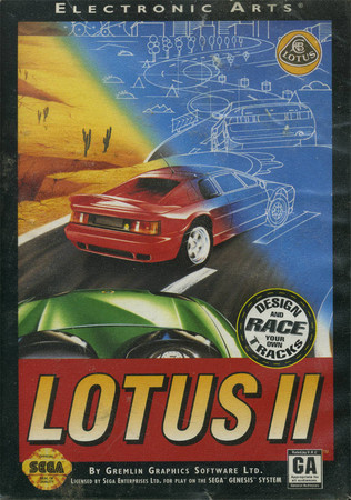 Lotus II Sega Genesis Sega Genesis Lotus II Sega Genesis Sega Genesis