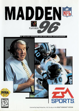 Madden NFL 96 Sega Genesis Sega Genesis Madden NFL 96 Sega Genesis Sega Genesis