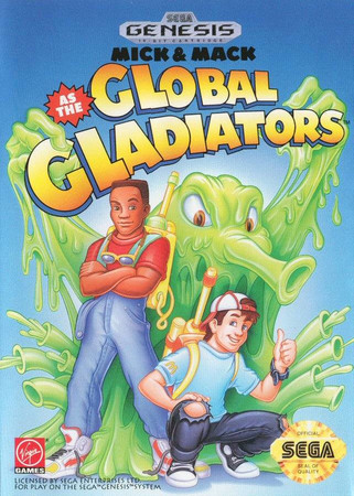 Mick Mack as the Global Gladiators Sega Genesis Sega Genesis Mick Mack as the Global Gladiators Sega Genesis Sega Genesis