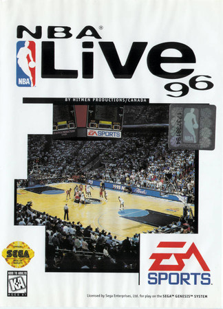 NBA Live 96 Sega Genesis Sega Genesis NBA Live 96 Sega Genesis Sega Genesis