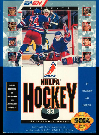 NHLPA Hockey 93 Sega Genesis Sega Genesis NHLPA Hockey 93 Sega Genesis Sega Genesis