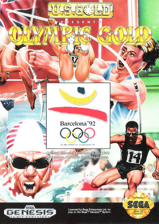 Olympic Gold Barcelona 92 Sega Genesis Olympic Gold Barcelona 92 Sega Genesis