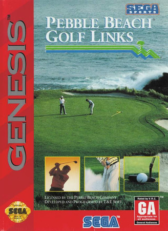 Pebble Beach Golf Links Sega Genesis Pebble Beach Golf Links Sega Genesis