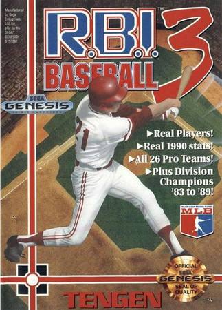 R B I Baseball 3 Sega Genesis Sega Genesis R B I Baseball 3 Sega Genesis Sega Genesis