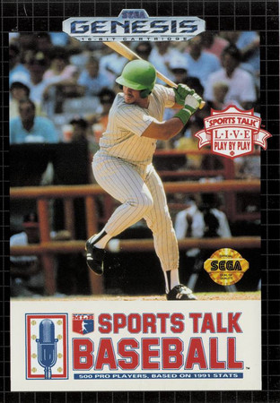 Sports Talk Baseball Sega Genesis Sega Genesis Sports Talk Baseball Sega Genesis Sega Genesis