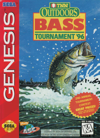 TNN Outdoors Bass Tournament 96 Sega Genesis Sega Genesis TNN Outdoors Bass Tournament 96 Sega Genesis Sega Genesis