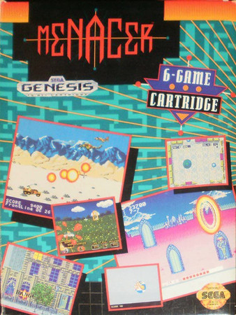 Menacer 6 Game Cartridge Sega Genesis Sega Genesis Menacer 6 Game Cartridge Sega Genesis Sega Genesis