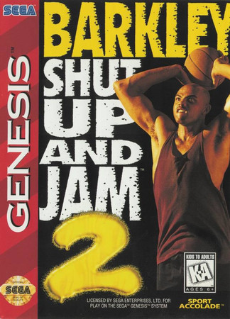 Barkley Shut Up and Jam 2 Sega Genesis Sega Genesis Barkley Shut Up and Jam 2 Sega Genesis Sega Genesis