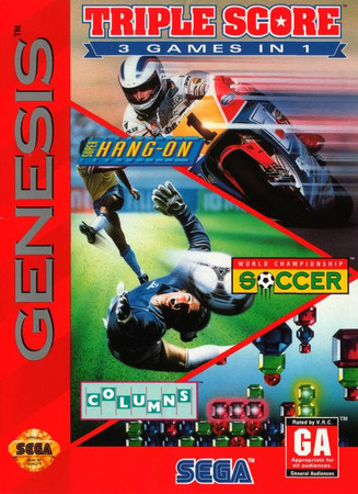 Triple Score 3 Games in 1 Sega Genesis Sega Genesis Triple Score 3 Games in 1 Sega Genesis Sega Genesis